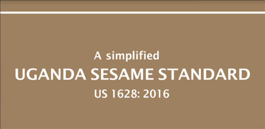 A simplified  UGANDA SESAME STANDARD  US 1628: 2016