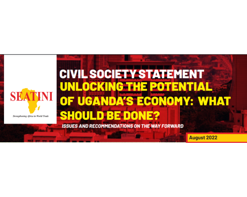 UNLOCKING THE POTENTIAL OF UGANDA’S ECONOMY: WHAT SHOULD BE DONE?