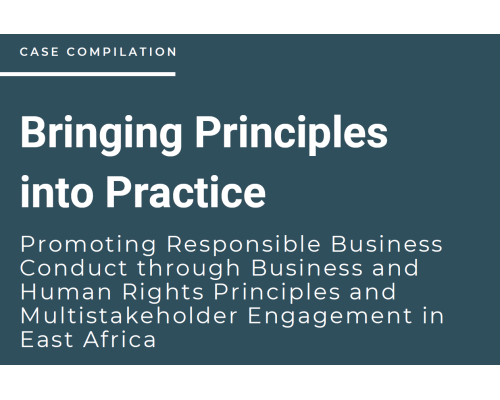 Bringing Principles to Practice