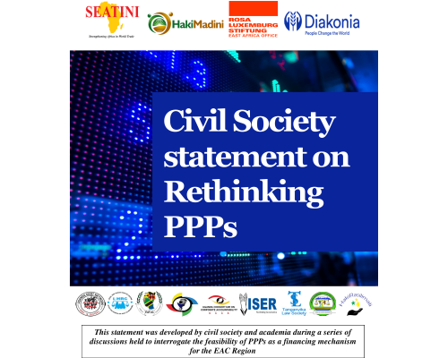 Civil Society Statement on Rethinking Public Private Partnerships (PPS)