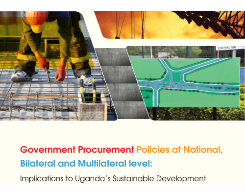 Government Procurement Policies at National, Bilateral and Multilateral Level