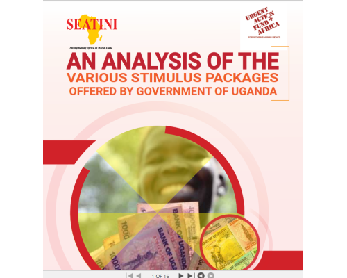 AN ANALYSIS OF THE 2021 VARIOUS STIMULUS PACKAGES  OFFERED BY GOVERNMENT OF UGANDA