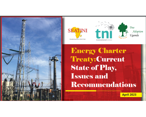 Energy Charter Treaty: Current State of Play, Issues and Recommendations