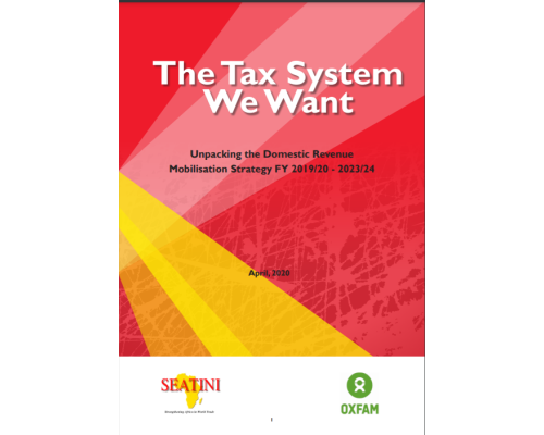 The Tax System We Want: Unpacking the DRMS